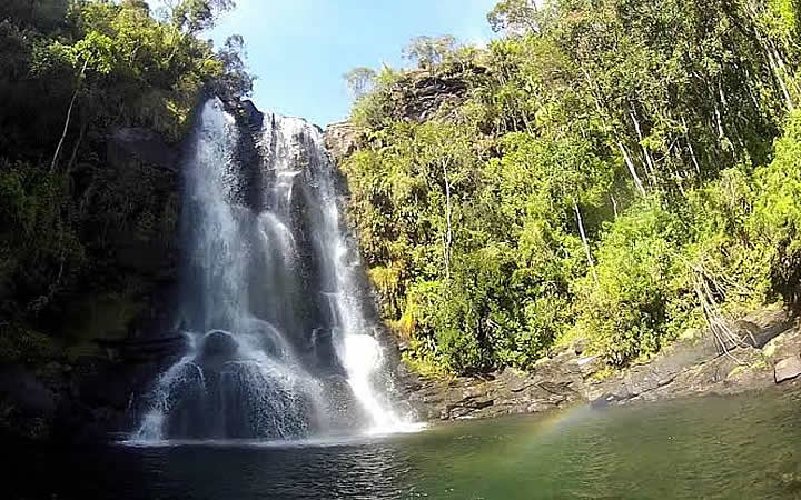 Cachoeira no Parque estadual Cachoeira no Parque estadual