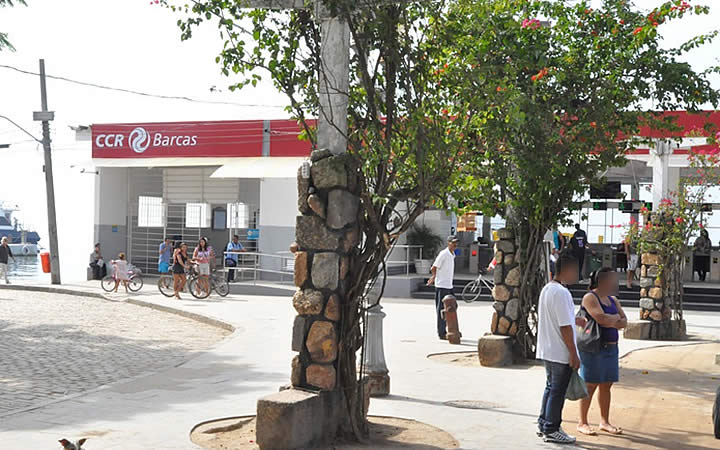 Estação de barcas em Paquetá Estação de barcas em Paquetá