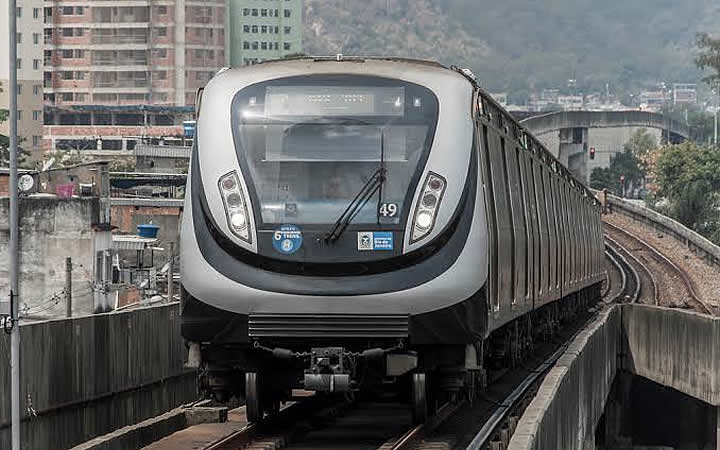 Metrô funcionando Metrô funcionando