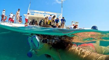 Mulher mergulhando - Manoa Park