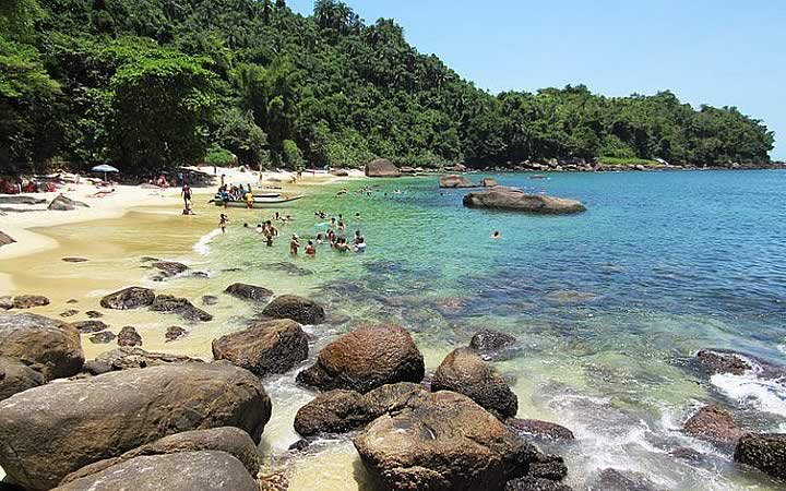 Orla da Praia em Ubatuba Orla da Praia em Ubatuba
