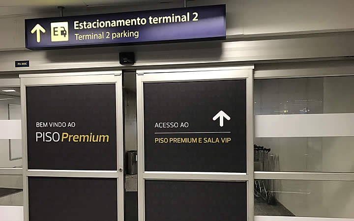 Piso Premium - Estacionamento no aeroporto Galeão Piso Premium - Estacionamento no aeroporto Galeão