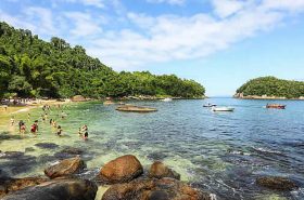 Praia em Ubatuba