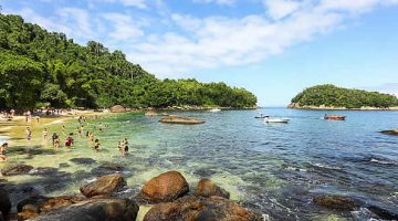 Praia em Ubatuba
