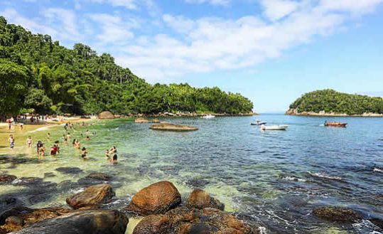 Praia em Ubatuba