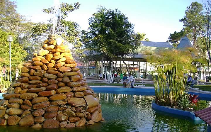 Praça em Lambari MG Praça em Lambari MG
