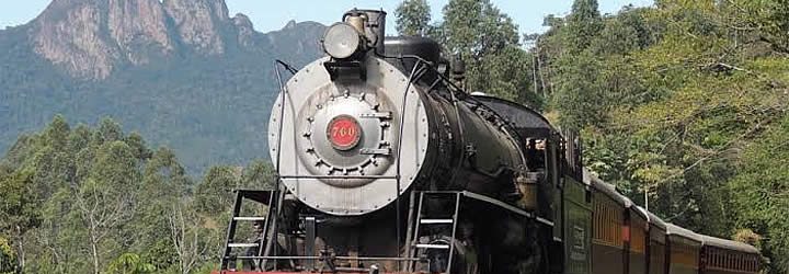 Trem no Rio Negrinho Trem no Rio Negrinho
