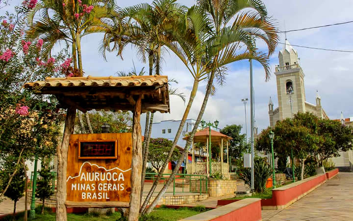 Praça de Aiuruoca Minas Gerais Praça de Aiuruoca Minas Gerais