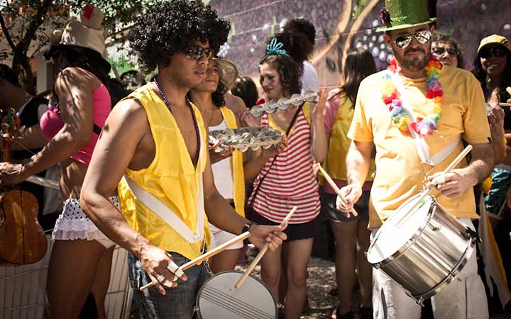 Bloco de rua em São Paulo Bloco de rua em São Paulo