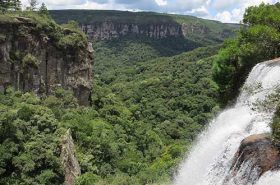 Cachoeira em Jaguariaíva