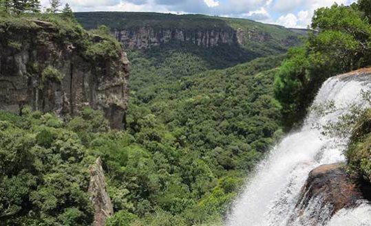 Cachoeira em Jaguariaíva