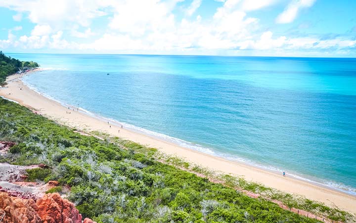 Praia em Arraial D’Ajuda