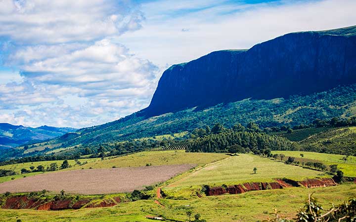 Paisagem na Serra da Canastra Paisagem na Serra da Canastra