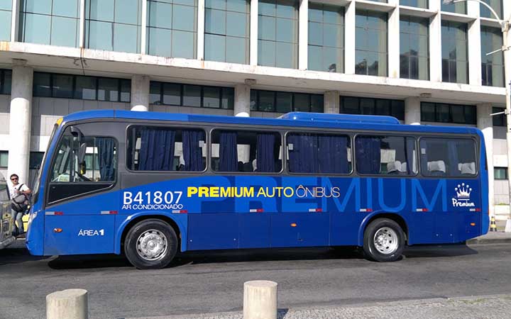 Ônibus para o aeroporto Santos Dumont