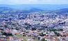 Vista aérea de Passos em Minas Gerais