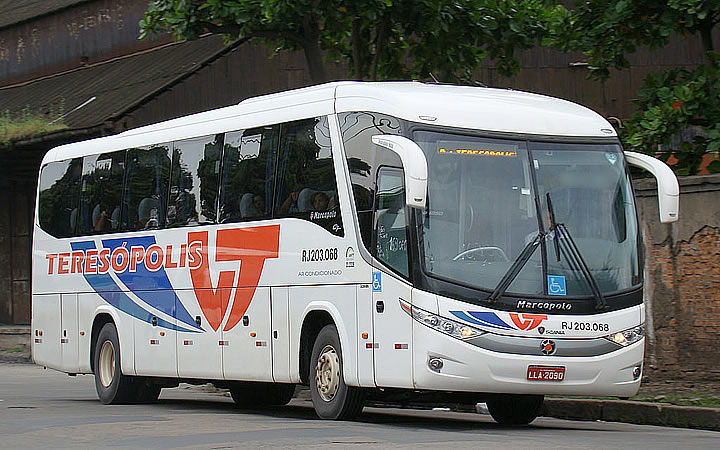 Ônibus da viação Teresópolis Ônibus da viação Teresópolis