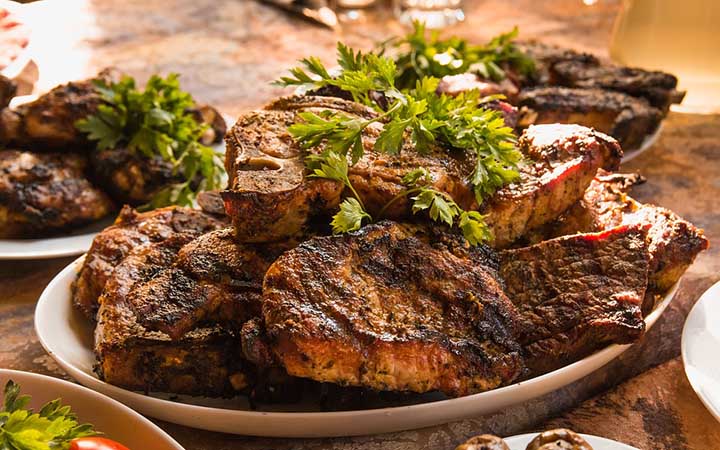 Carne de restaurante Carne de restaurante