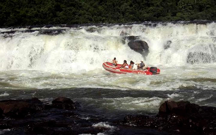 Canoagem em Salto do Yucumã - Derrubadas