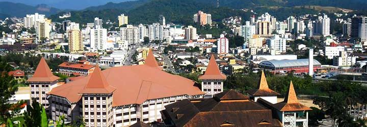 Centro da cidade de Brusque-SC Centro da cidade de Brusque-SC