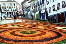 Semana Santa - Tapete de Páscoa em Ouro-Preto
