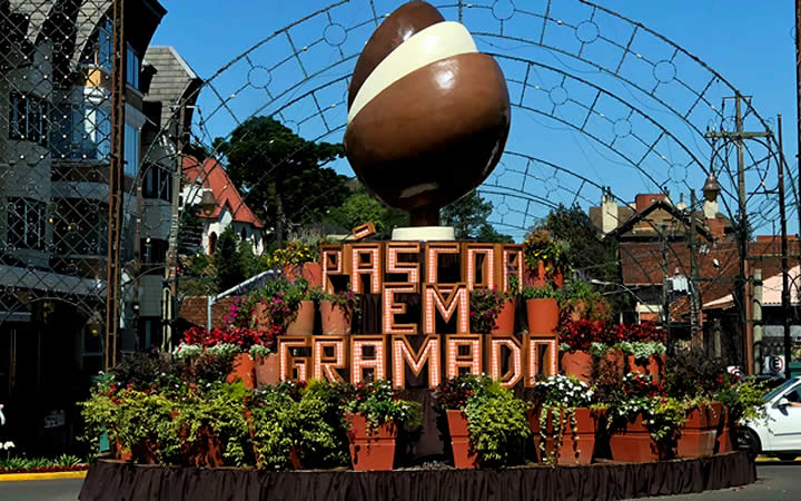 Decoração de Páscoa em Gramado Decoração de Páscoa em Gramado
