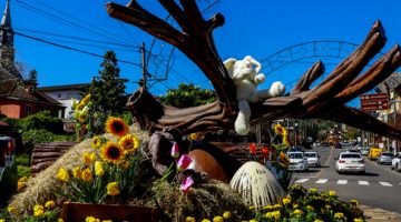 Decoração Páscoa Gramado