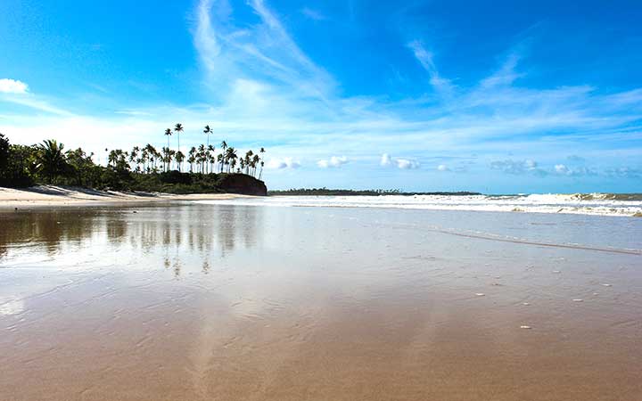 Praia de Cumuruxatiba | Prado - BA Praia de Cumuruxatiba | Prado - BA