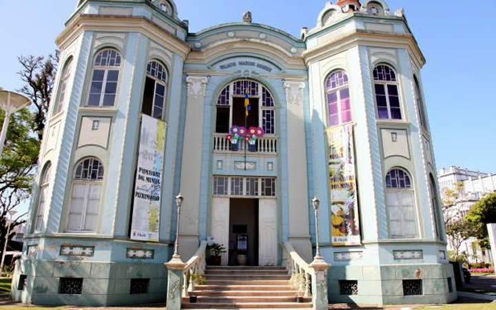 Fachada do Museu Histórico Santa Catarina