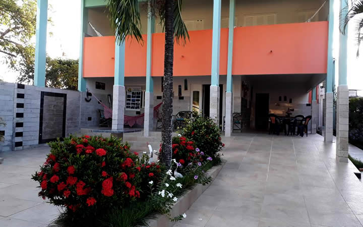 Área de entrada pousada Marinah