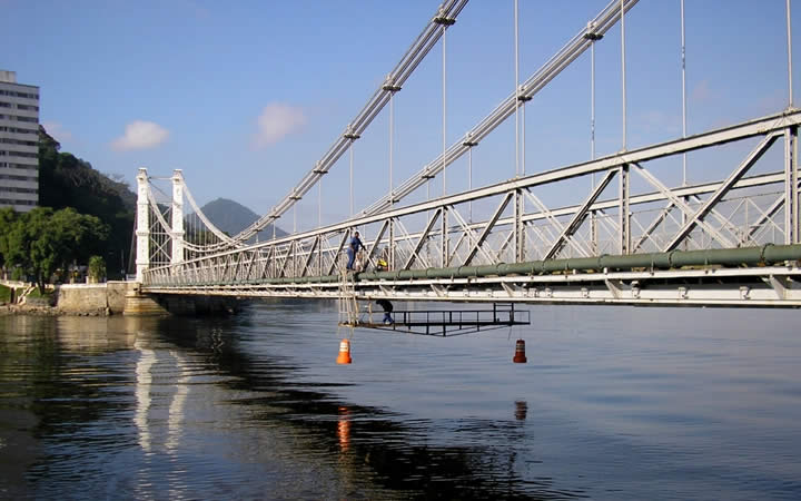 Ponte Pênsil de São Vicente SP Ponte Pênsil de São Vicente SP