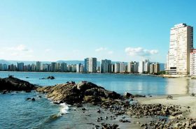 Praia em São Vicente SP Praia em São Vicente SP