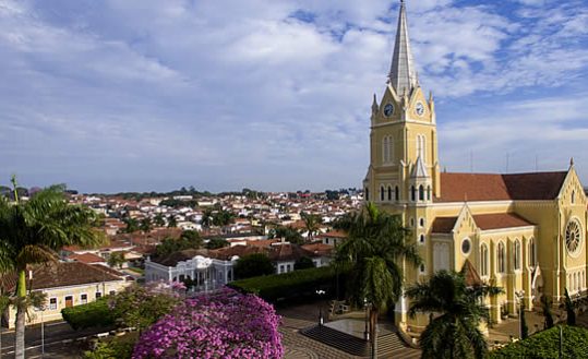 Santa Rita do Passa Quatro - Vista aérea