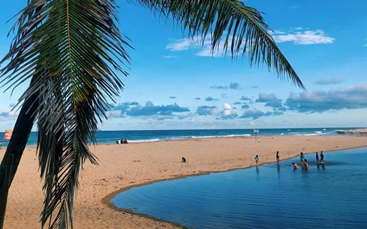 Praia de Imbassaí Praia de Imbassaí